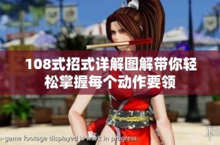 108式招式详解图解带你轻松掌握每个动作要领