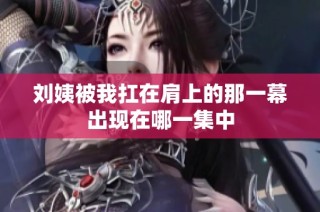 刘姨被我扛在肩上的那一幕出现在哪一集中
