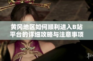 黄冈地区如何顺利进入B站平台的详细攻略与注意事项解析
