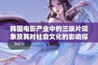 韩国电影产业中的三级片现象及其对社会文化的影响探讨