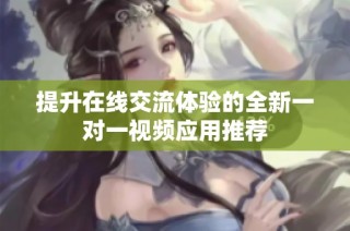 提升在线交流体验的全新一对一视频应用推荐