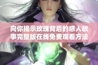 向你揭示玫瑰背后的感人故事完整版在线免费观看方法详解