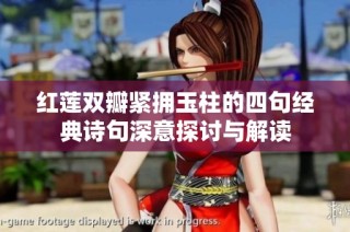 红莲双瓣紧拥玉柱的四句经典诗句深意探讨与解读