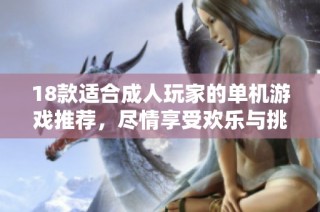 18款适合成人玩家的单机游戏推荐，尽情享受欢乐与挑战的乐趣