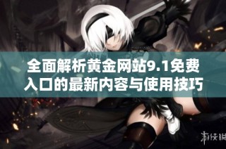 全面解析黄金网站9.1免费入口的最新内容与使用技巧