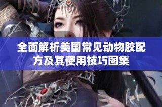 全面解析美国常见动物胶配方及其使用技巧图集