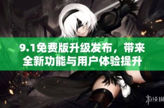 9.1免费版升级发布，带来全新功能与用户体验提升