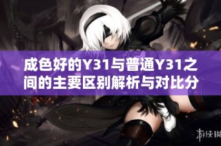 成色好的Y31与普通Y31之间的主要区别解析与对比分析