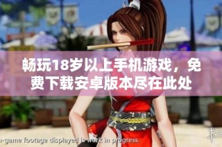 畅玩18岁以上手机游戏，免费下载安卓版本尽在此处