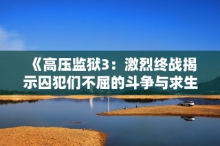《高压监狱3：激烈终战揭示囚犯们不屈的斗争与求生的勇气》