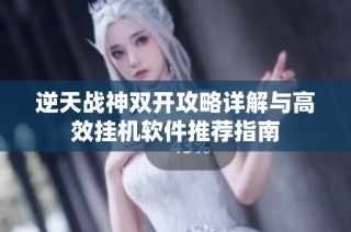 逆天战神双开攻略详解与高效挂机软件推荐指南