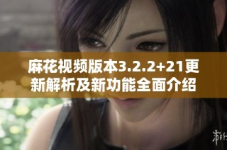 麻花视频版本3.2.2+21更新解析及新功能全面介绍