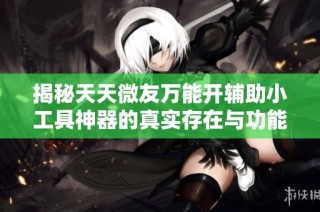 揭秘天天微友万能开辅助小工具神器的真实存在与功能解析