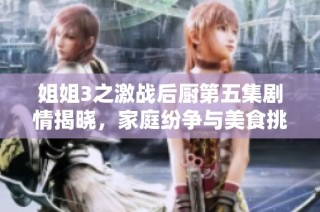 姐姐3之激战后厨第五集剧情揭晓，家庭纷争与美食挑战交织引人入胜