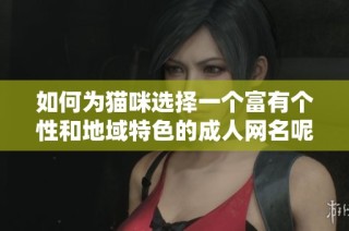 如何为猫咪选择一个富有个性和地域特色的成人网名呢