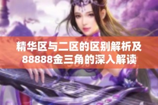 精华区与二区的区别解析及88888金三角的深入解读