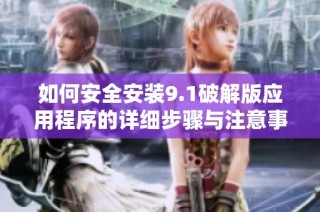 如何安全安装9.1破解版应用程序的详细步骤与注意事项