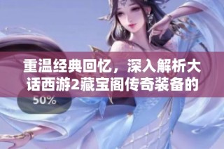 重温经典回忆，深入解析大话西游2藏宝阁传奇装备的魅力所在