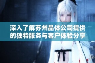 深入了解苏州晶体公司提供的独特服务与客户体验分享
