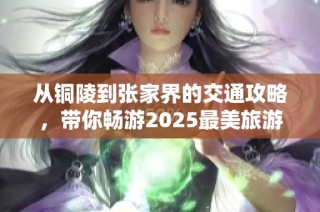从铜陵到张家界的交通攻略，带你畅游2025最美旅游胜地