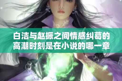 白洁与赵振之间情感纠葛的高潮时刻是在小说的哪一章节中揭示的