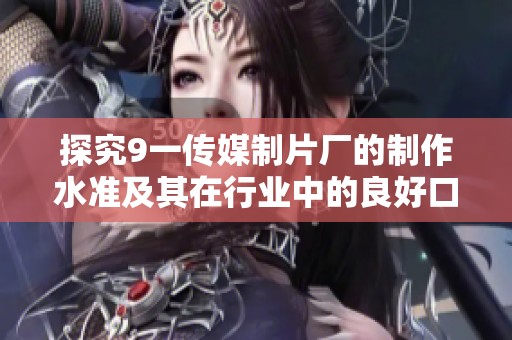 探究9一传媒制片厂的制作水准及其在行业中的良好口碑