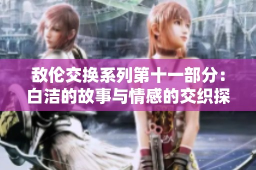 敌伦交换系列第十一部分：白洁的故事与情感的交织探索