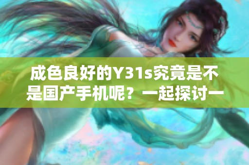 成色良好的Y31s究竟是不是国产手机呢？一起探讨一下。