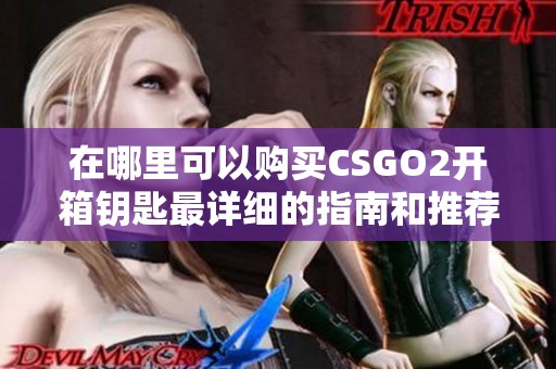 在哪里可以购买CSGO2开箱钥匙最详细的指南和推荐网站